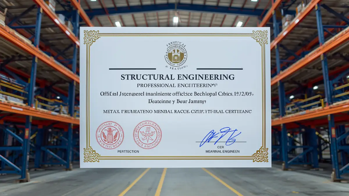 certificado estructural