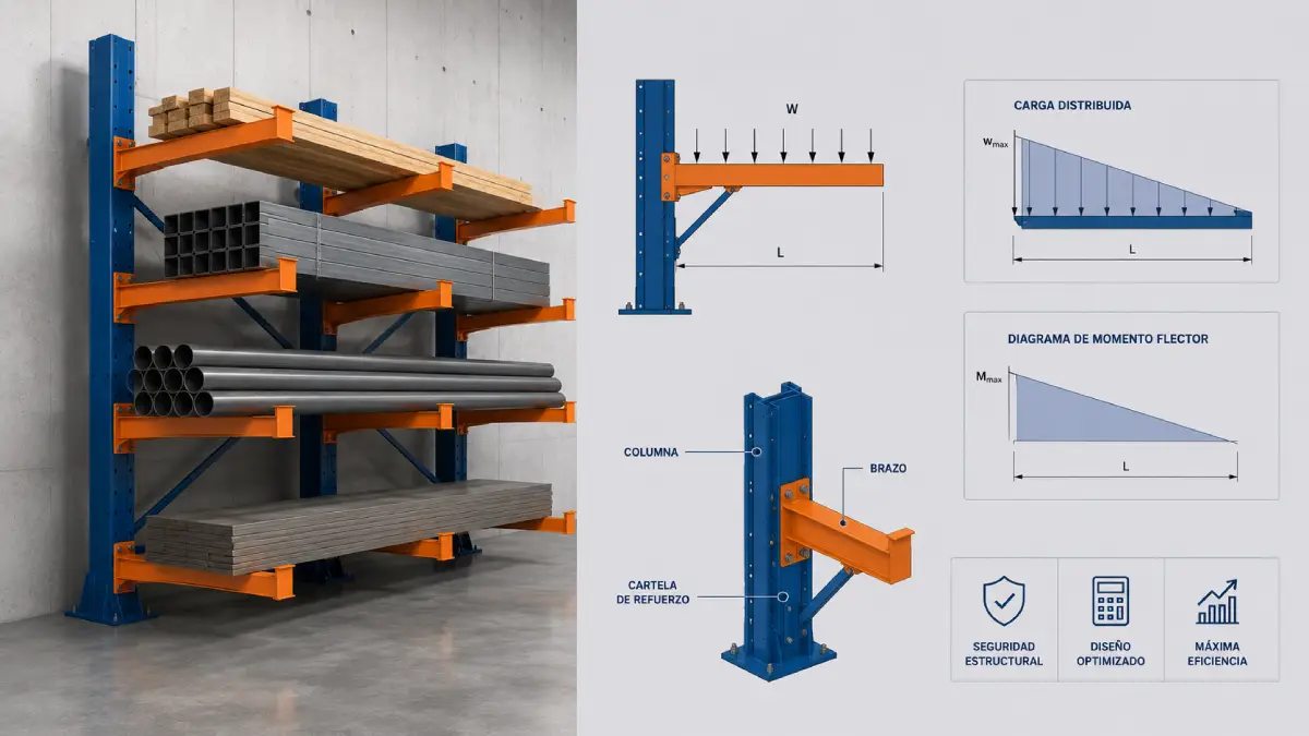 memoria de cálculo estructural de cantilever