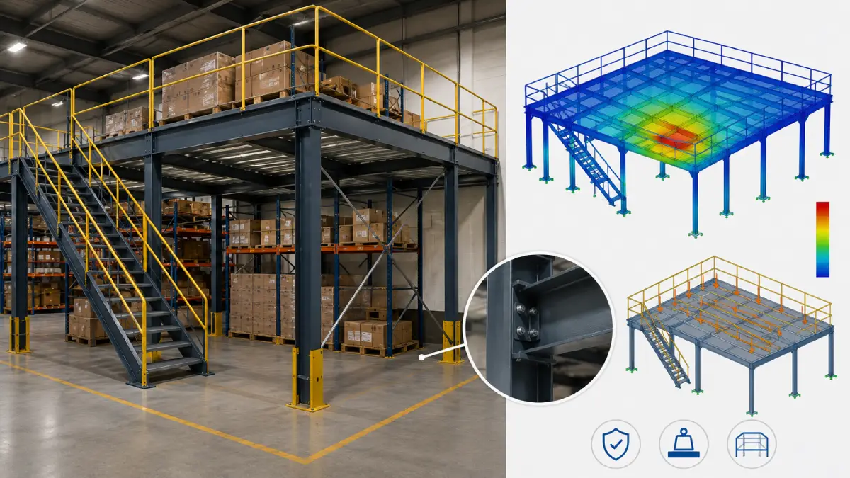 memoria de calculo estructural de mezzanine