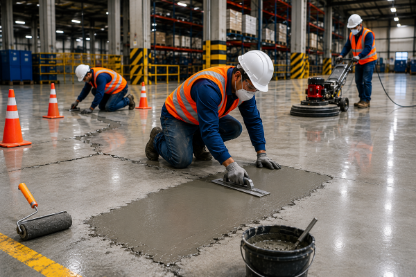 reparacion de losas y pisos industriales