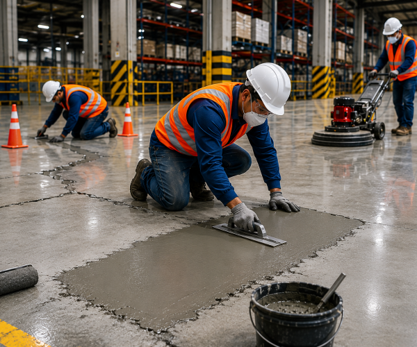 reparacion de losas y pisos industriales